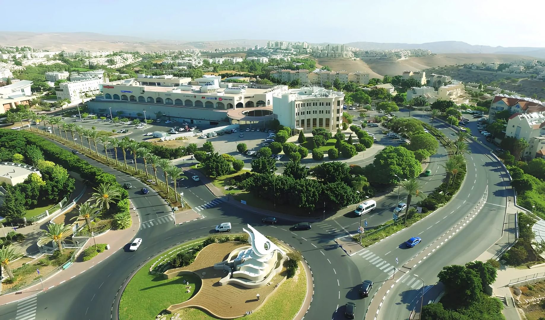 מעלה אדומים - מבט אווירי